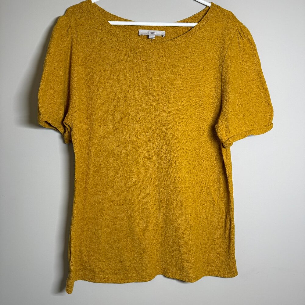 Mustard Yellow Top from Loft